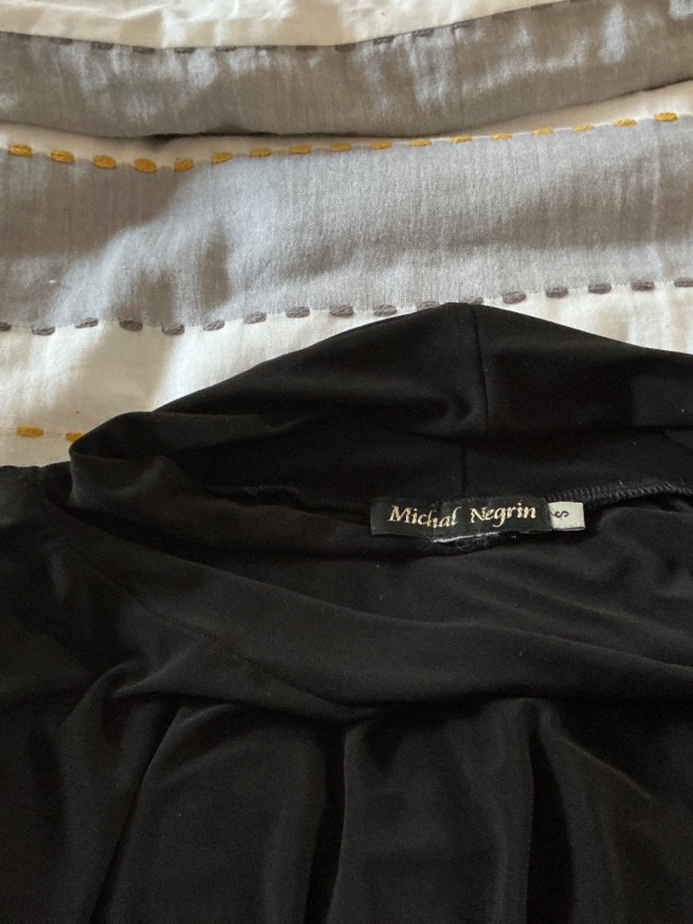 Michal Negrin Black Harem/ Genie Pants